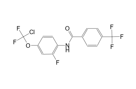 benzamide, N-[4-(chlorodifluoromethoxy)-2-fluorophenyl]-4-(trifluoromethyl)-