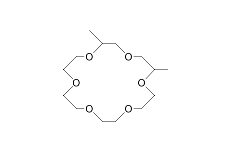 (2S,6S)-2,6-Dimethyl-1,4,7,10,13,16-hexaoxa-cyclooctadecane