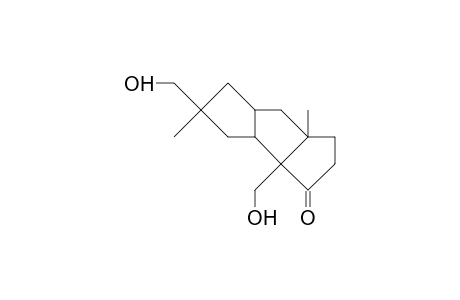 1b,4b-Bis(hydroxymethyl)-4a,8b-dimethyl-cis, cis-tricyclo(6.3.0.0/2,6)undecan-11-one