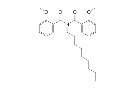 Benzamide, 2-methoxy-N-(2-methoxybenzoyl)-N-nonyl-