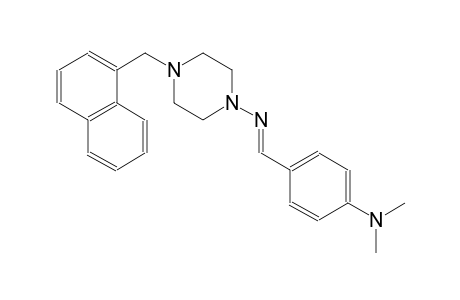 1-piperazinamine, N-[(E)-[4-(dimethylamino)phenyl]methylidene]-4-(1-naphthalenylmethyl)-