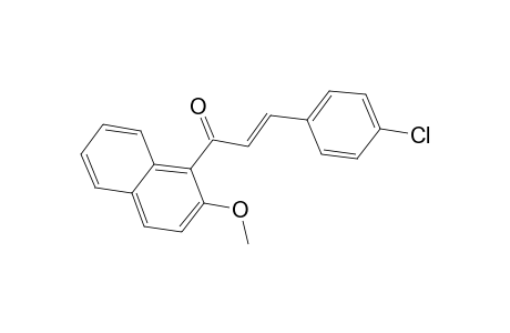 3-(4-Chloro-phenyl)-1-(2-methoxy-naphthalen-1-yl)-propenone