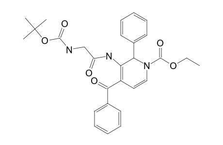 1-ETHOXYCARBONYL-2-PHENYL-3-TERT.-BUTOXY-CARBONYLAMINO-METHYLCARBONYL-AMINO-4-BENZOYL-1,2-DIHYDROPYRIDINE
