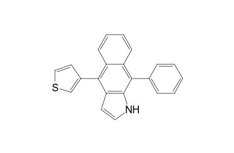 9-Phenyl-4-(3-thienyl)-1H-benzo[f]indole