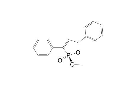 (cis)-2,5-dihydro-2-methoxy-3,5-diphenyl-1,2-oxaphosphole-2-oxide