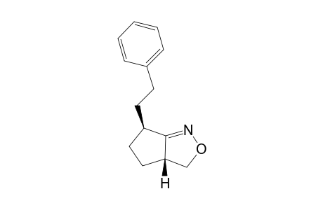(3aR,6S)-6-(2-phenylethyl)-3a,4,5,6-tetrahydro-3H-cyclopenta[c]isoxazole