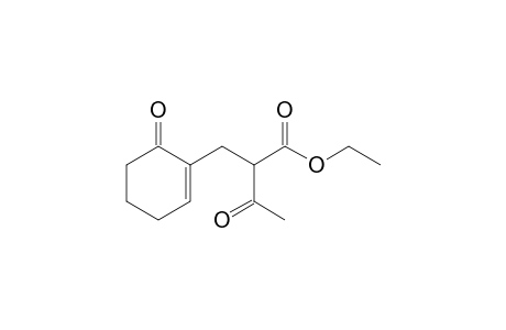 3-Oxo-2-(6-oxo-cyclohex-1-enylmethyl)-butyric acid ethyl ester