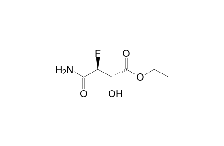 Ethyl trans-3-Amido-3-fluoro-2-hydroxypropnoate