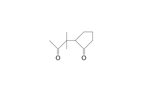 2-(1,1-Dimethyl-2-oxo-propyl)-cyclopentanone