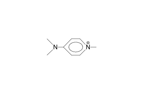 4-Dimethylamino-1-methyl-pyridinium cation