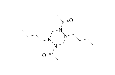 1,2,4,5-Tetrazine, 1,4-diacetyl-2,5-dibutylhexahydro-