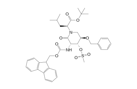 (3S,4R,5R)-5-Benzyloxy-N-[(1S)-1-(tert-butoxycarbonyl)-3-methylbutyl]-3-(9-flurenylmethoxycarbonylamino)-4-methylsulfoxypiperidin-2-one
