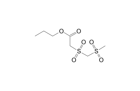 Propyl 2-(((methylsulfonyl)methyl)sulfonyl)acetate