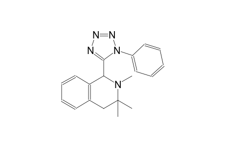 2,3,3-trimethyl-1-(1-phenyl-1H-tetraazol-5-yl)-1,2,3,4-tetrahydroisoquinoline