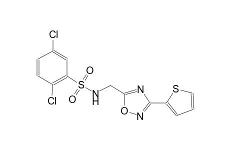 benzenesulfonamide, 2,5-dichloro-N-[[3-(2-thienyl)-1,2,4-oxadiazol-5-yl]methyl]-