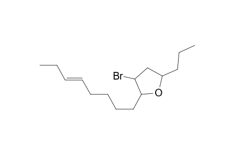 Furan, 3-bromotetrahydro-2-(5-octenyl)-5-propyl-, (2.alpha.,3.beta.,5.alpha.)-