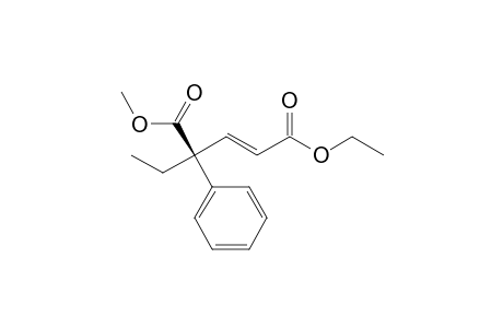 (S)-(+)-1-Ethyl 5-methyl 4-ethyl-4-phenylglutaconate