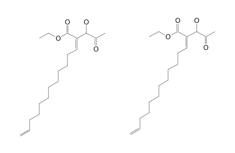 ETHYL-(2Z)-2-(1-HYDROXY-2-OXOPROPYL)-TETRADECA-2,13-DIENOATE