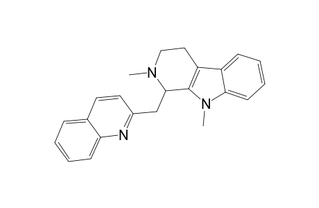 (+/-)-1,2,3,4-TETRAHYDRO-NA,NB.DIMETHYL-1-[(QUINOLIN-2-YL)-METHYL]-BETA-CARBOLINE