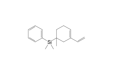 (3-ethenyl-1-methyl-1-cyclohex-3-enyl)-dimethyl-phenylsilane