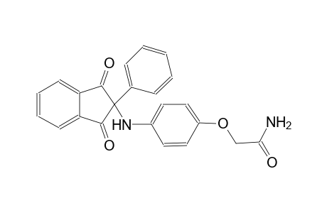 acetamide, 2-[4-[(2,3-dihydro-1,3-dioxo-2-phenyl-1H-inden-2-yl)amino]phenoxy]-