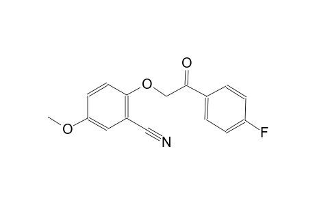 2-[2-(4-fluorophenyl)-2-oxoethoxy]-5-methoxybenzonitrile