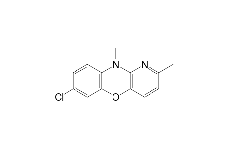 7-chloro-2,10-dimethyl-10H-pyrido[3,2-b][1,4]benzoxazine