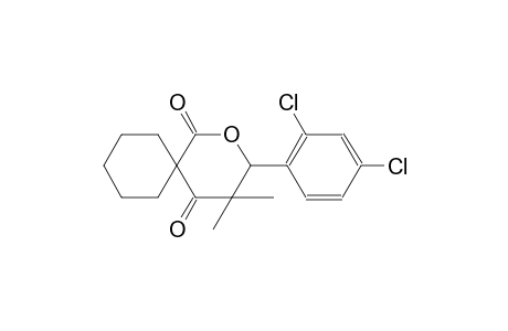 3-(2,4-Dichlorophenyl)-4,4-dimethyl-2-oxaspiro[5.5]undecane-1,5-dione