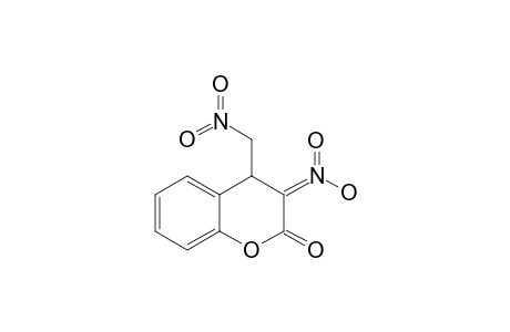 4-(NITROMETHYL)-2-OXO-CHROMAN-3-YLIDENE-AZINIC-ACID