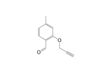 benzaldehyde, 4-methyl-2-(2-propynyloxy)-