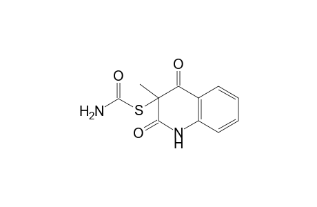 S-(1,2,3,4-Tetrahydro-3-methyl-2,4-dioxoquinolin-3-yl)Carbamothioate
