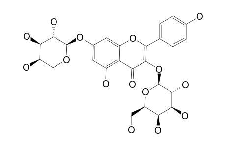 KAEMPFEROL-3-O-[BETA]-D-GALACTOPYRANOSIDE-7-O-[ALPHA]-L-ARABINOPYRANOSIDE