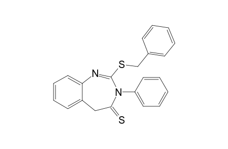 3-Phenyl-2-phenylmethylsulfanyl-3H-4,5-dihydro-1,3-benzodiazepine-4-thione