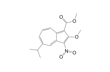 Methyl 5-isopropyl-2-methoxy-3-nitroazulene-1-carboxylate