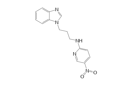 1H-1,3-Benzimidazole-1-propanamine, N-(5-nitro-2-pyridinyl)-