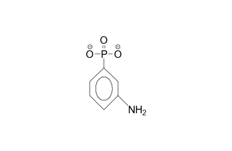 3-Amino-phenylphosphonic acid, dianion
