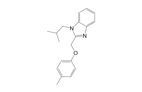 1-isobutyl-2-[(4-methylphenoxy)methyl]benzimidazole
