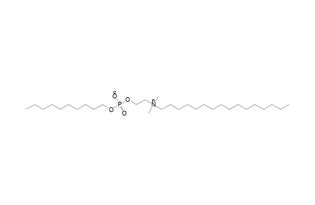 HEXADECANAMINIUM,N-ETHYL-2-[[HYDROXY-(DECYLOXY)-PHOSPHINYL]-OXY]-N,N-DIMETHYL-INNER-SALT