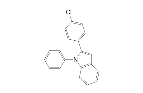 2-(4-Chlorophenyl)-1-phenyl-1H-indole