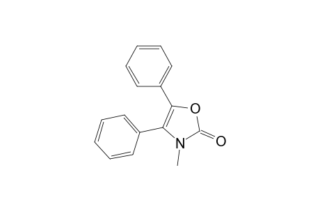 3-Methyl-4,5-diphenyl-4-oxazolin-2-one