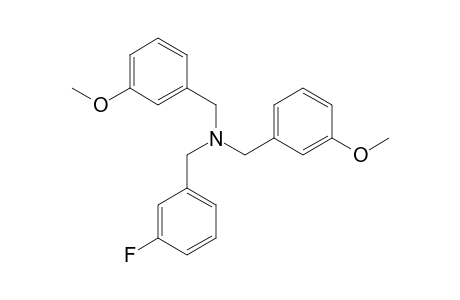N,N-Bis(3-methoxybenzyl)-3-fluorobenzylamine