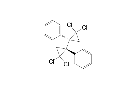 Benzene, 1,1'-(2,2,2',2'-tetrachloro[1,1'-bicyclopropyl]-1,1'-diyl)bis-, (R*,S*)-