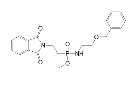 2-[2-[(2-benzoxyethylamino)-ethoxy-phosphoryl]ethyl]isoindoline-1,3-quinone