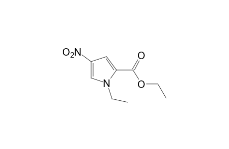 1-ethyl-4-nitropyrrole-2-carboxylic acid, ethyl ester