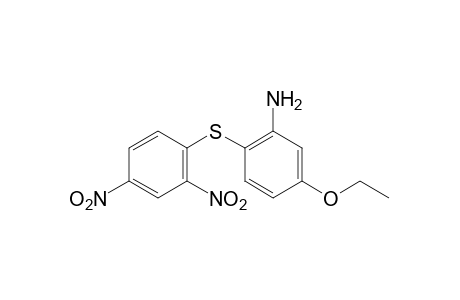 6-[(2,4-dinitrophenyl)thio]-m-phenetidine