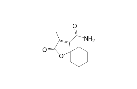 1-Oxaspiro[4.5]dec-3-ene-4-carboxamide, 3-methyl-2-oxo-