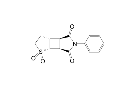 9-Phenyl-3-thia-9-azatricyclo[5.3.0.0(2,6)]decane-8,10-dione 3,3-dioxide