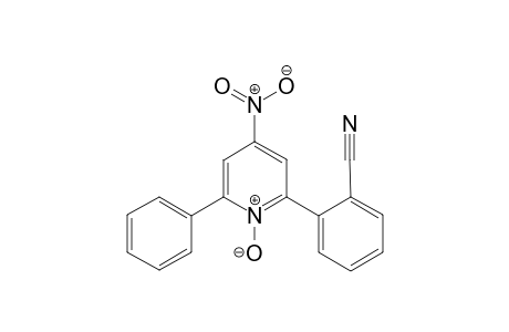 2-(2-Cyanophenyl)-4-nitro-6-phenylpyridine 1-oxide