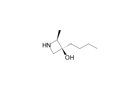(2S,3S)-3-Butyl-2-methyl-3-azetidinol