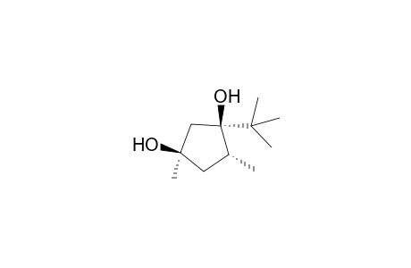 (1R,3R,4R)-3-tert-Butyl-1,4-dimethyl-cyclopentane-1,3-diol